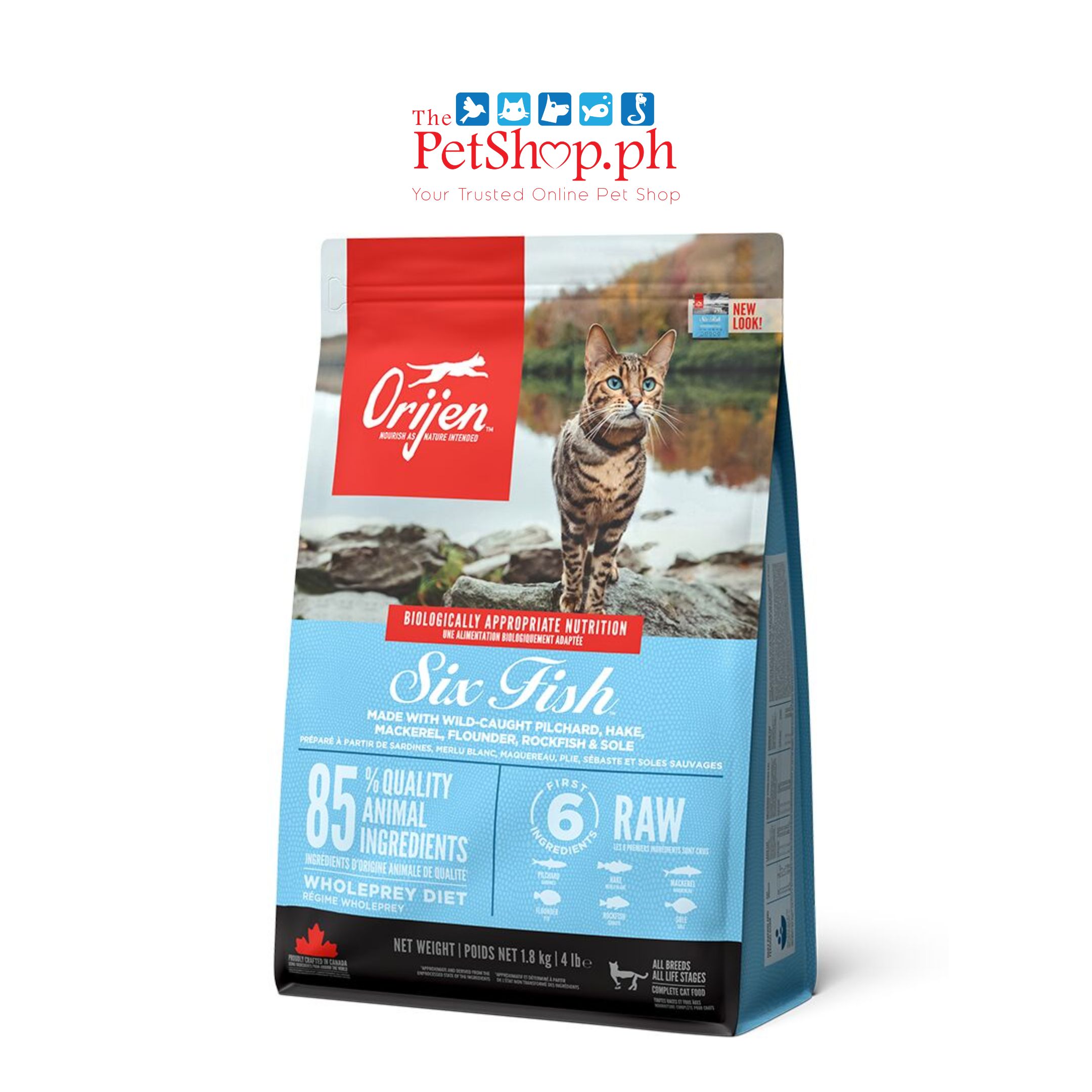 Orijen Six Fish Cat Food 5.4kg