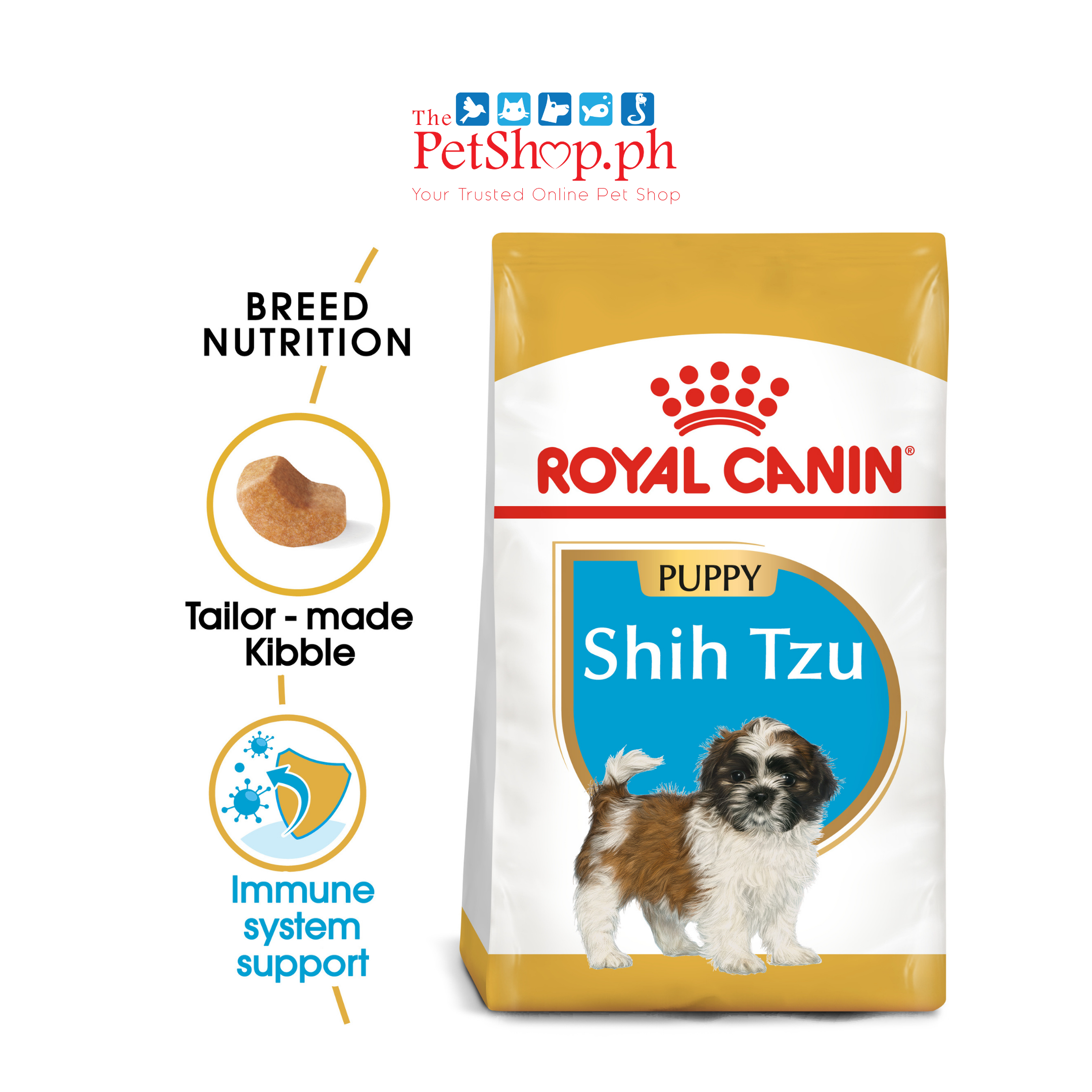 Royal Canin Shih Tzu Puppy Dry Dog Food - Breed Health Nutrition